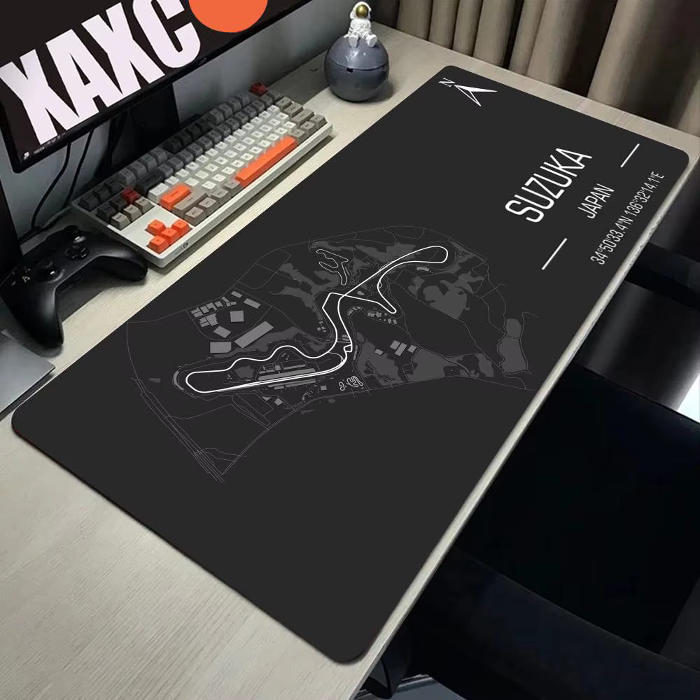 F1 Racetrack Mousepads