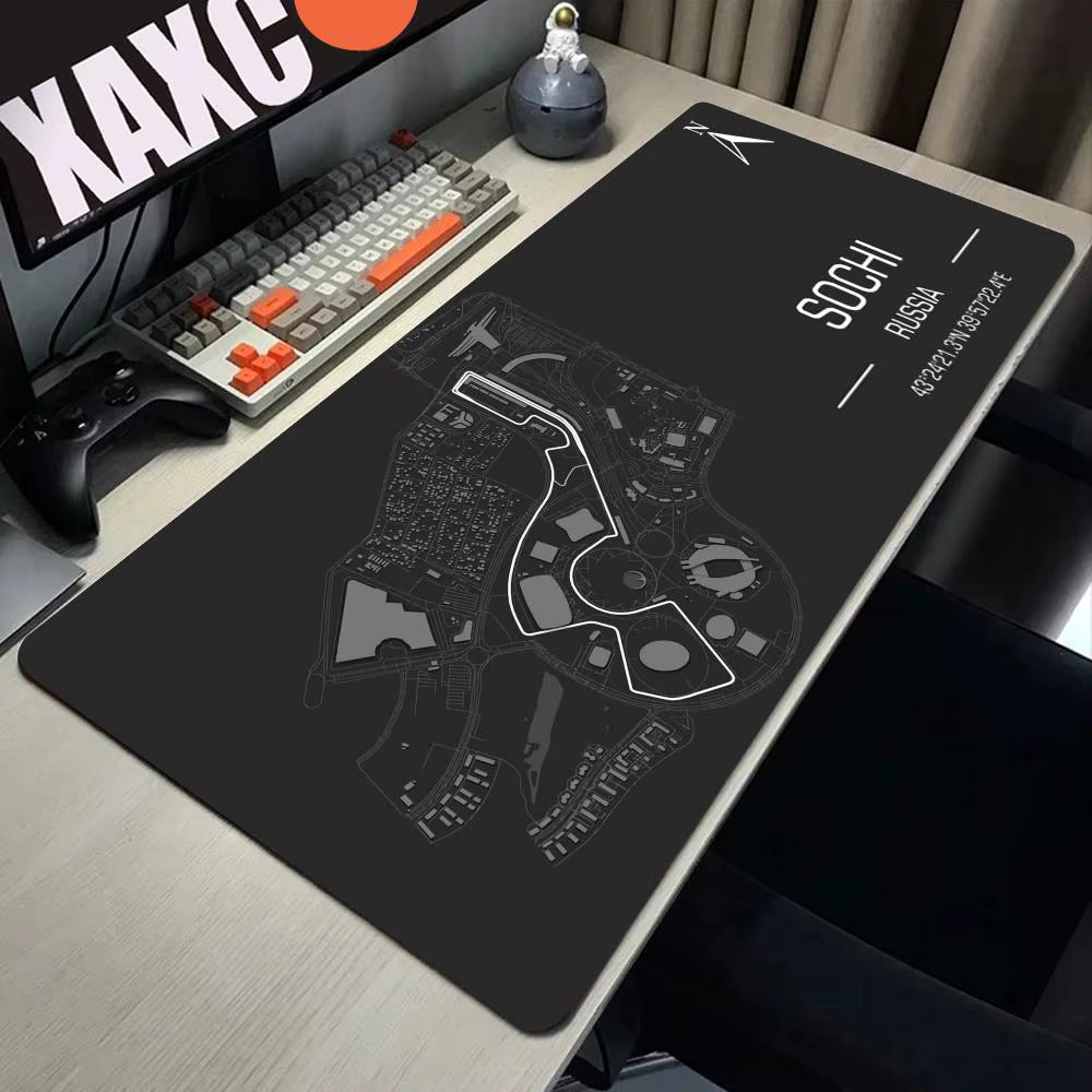 F1 Racetrack Mousepads