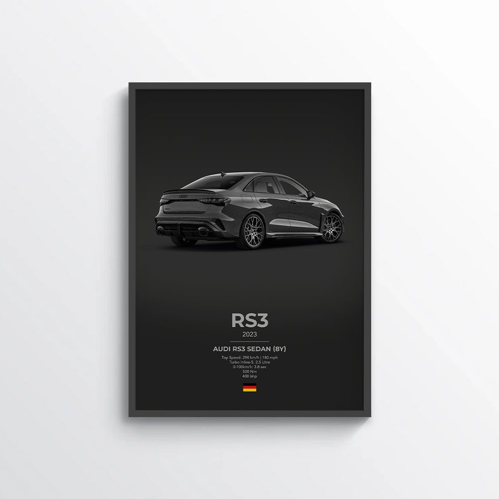 Audi RS3 (8V) Poster - car - artistry