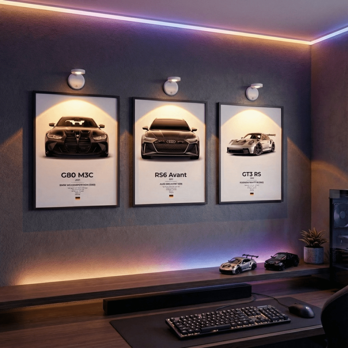 Audi RS6 Avant (C8) Poster - car - artistry