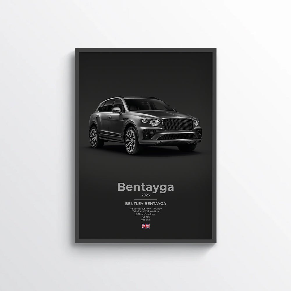 Bentley Bentayga Poster - car - artistry
