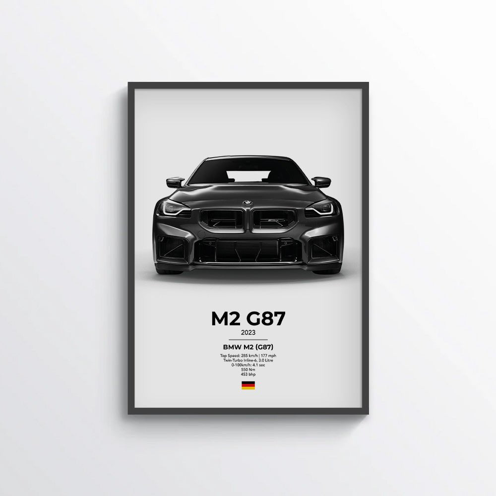 BMW M2 (G87) Poster - car - artistry