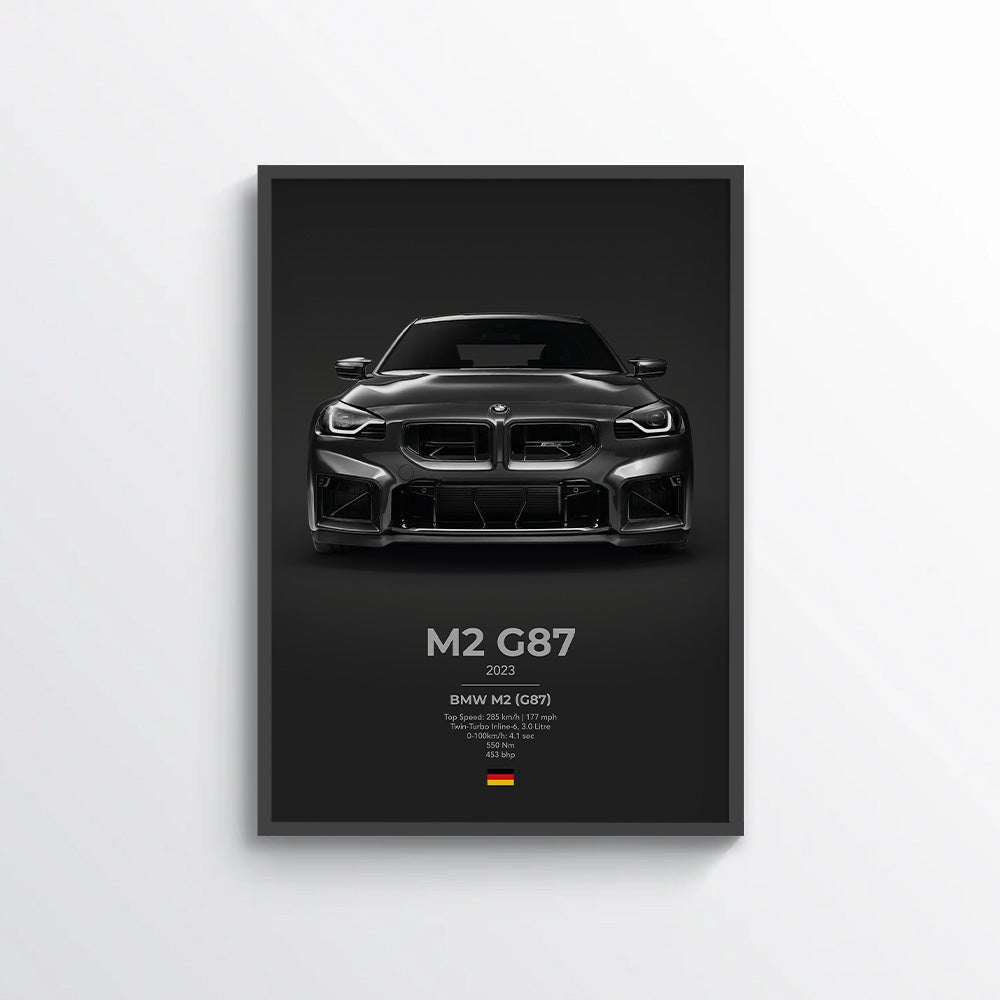 BMW M2 (G87) Poster - car - artistry
