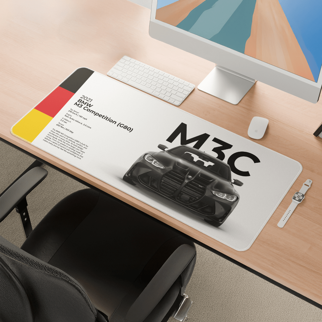 BMW M3 Competition (G80) Mousepad - car - artistry
