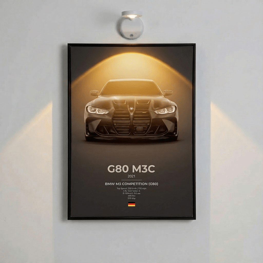 BMW M3 Competition (G80) Poster - car - artistry