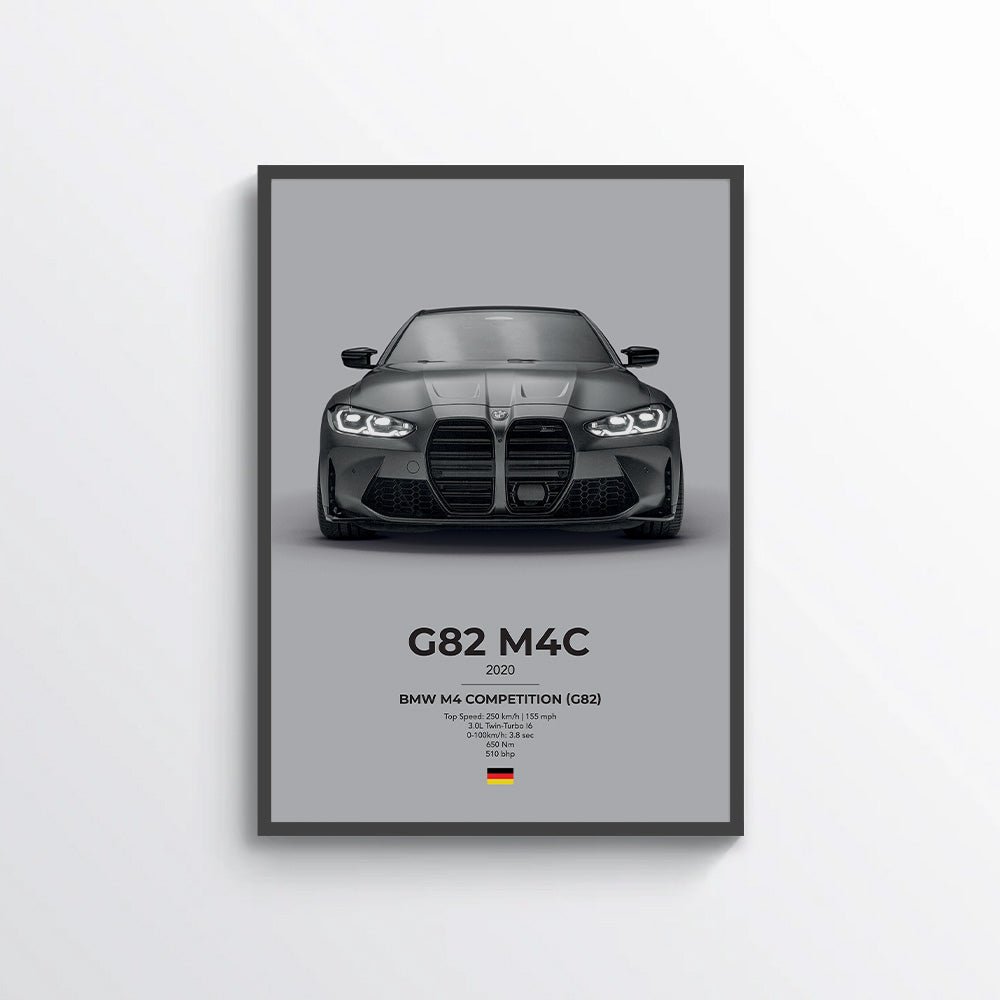 BMW M4 Competition (G82) Poster - car - artistry