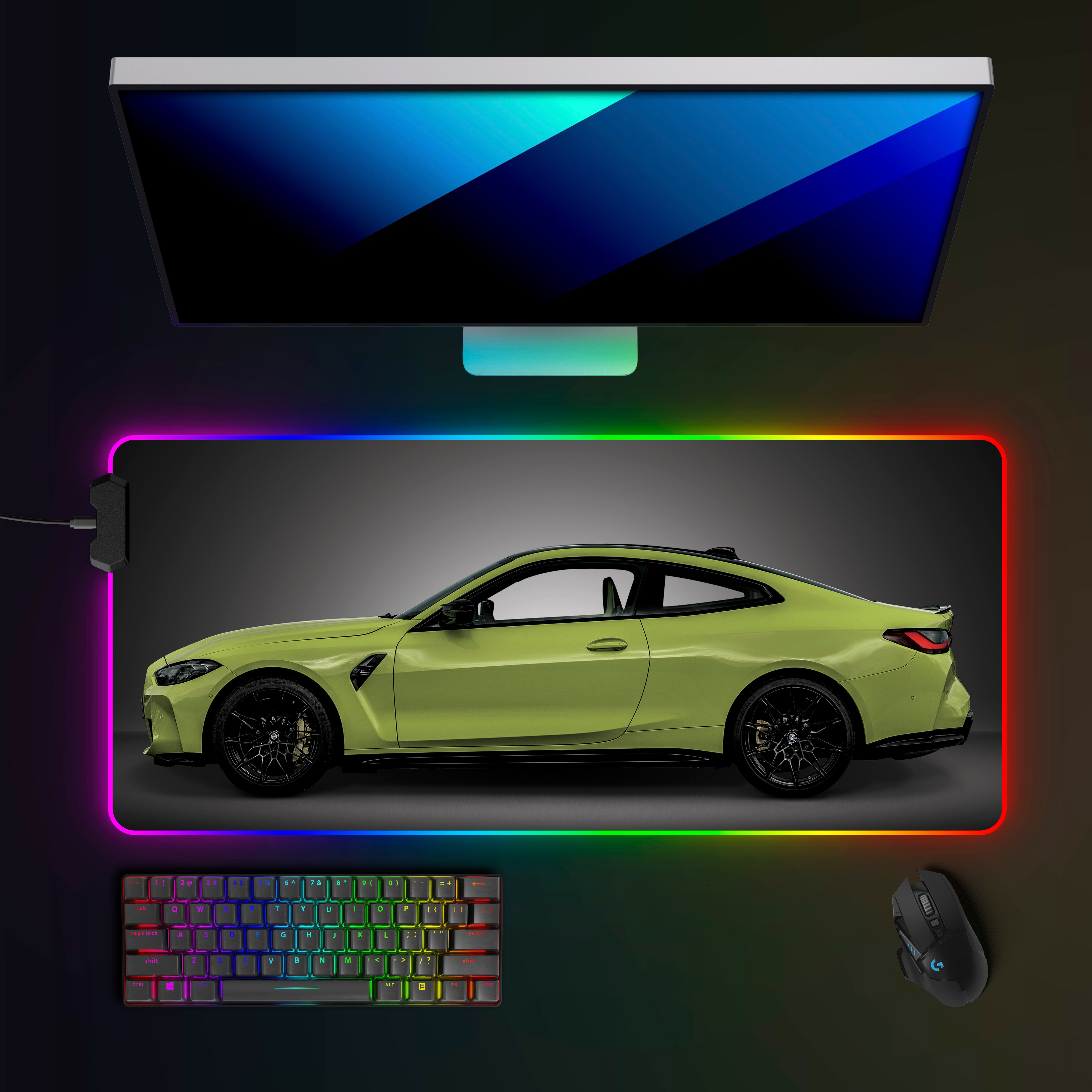 BMW M4 CSL (G82) RGB Mousepad
