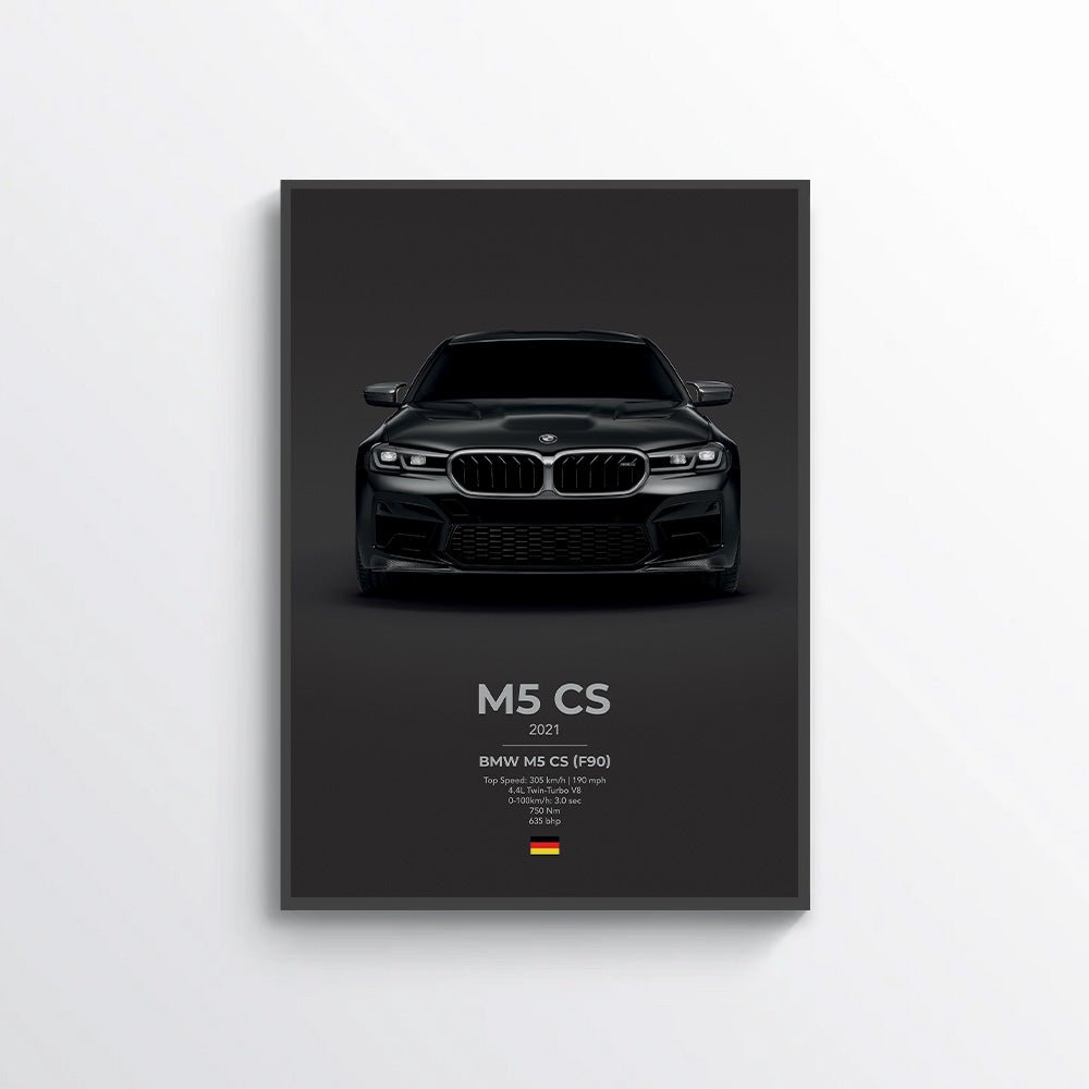 BMW M5 CS (F90) Poster - car - artistry