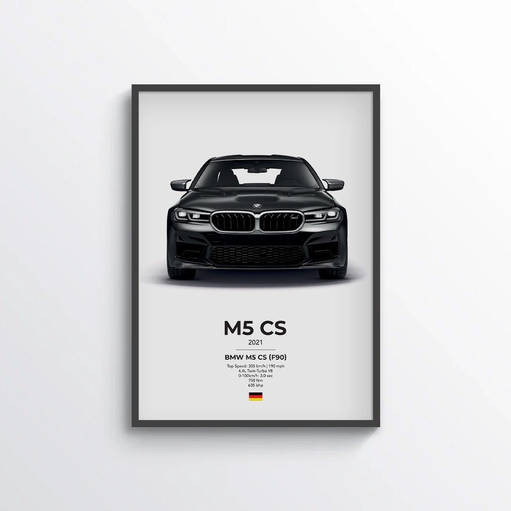 BMW M5 CS (F90) Poster - car - artistry