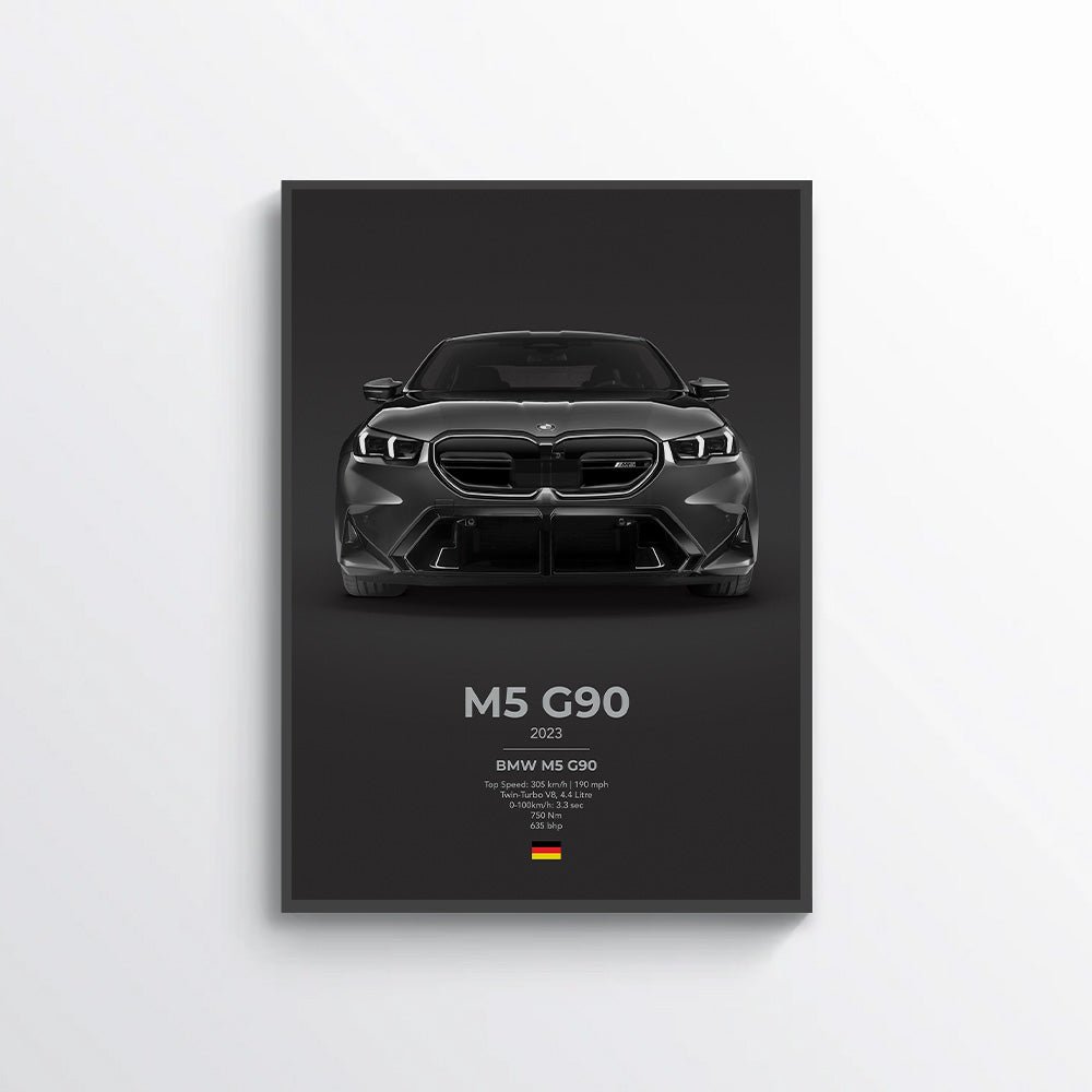 BMW M5 G90 Poster - car - artistry