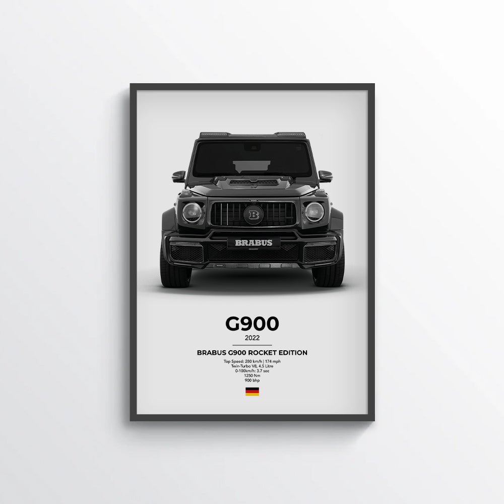 Brabus Mercedes G900 Rocket Edition Poster - car - artistry