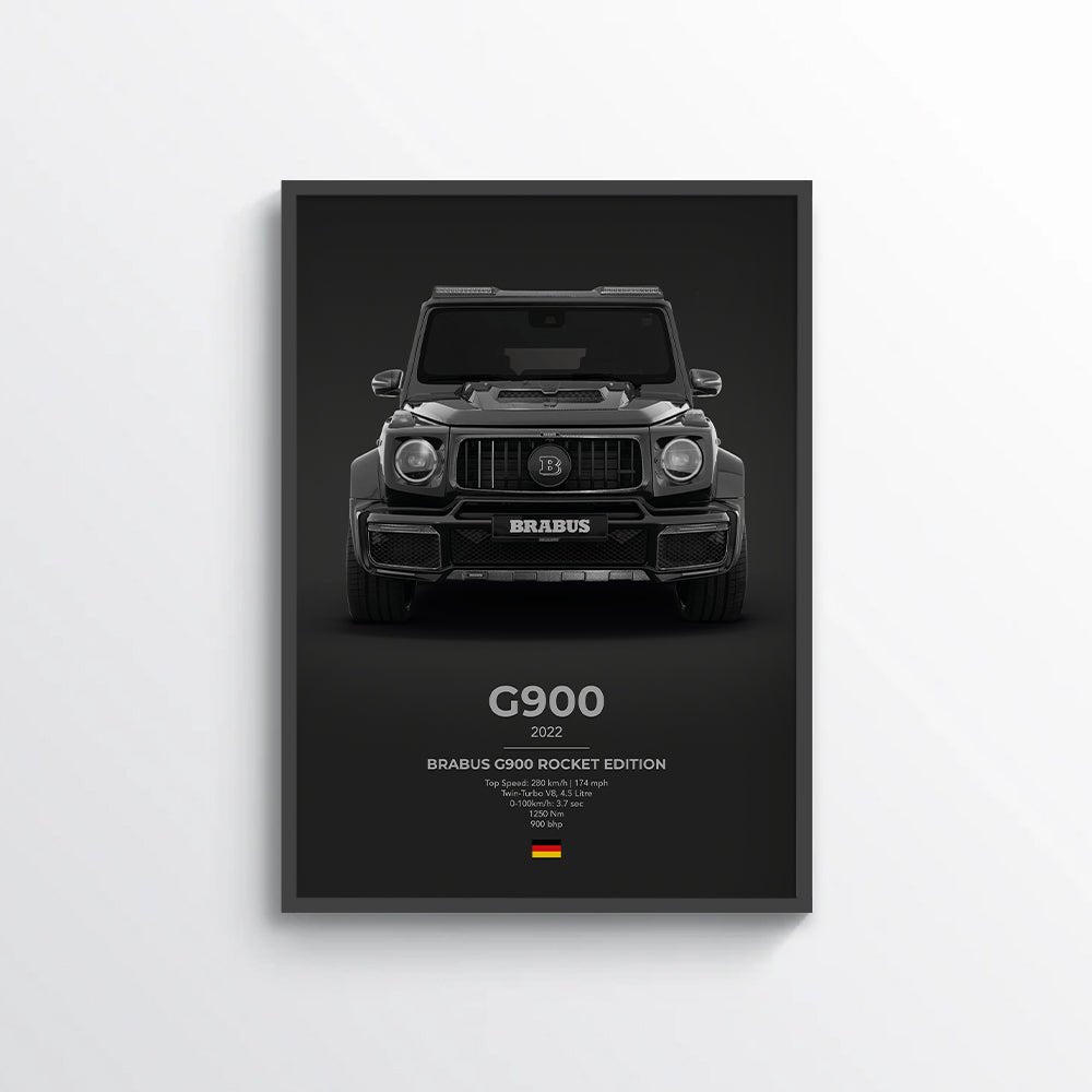 Brabus Mercedes G900 Rocket Edition Poster - car - artistry