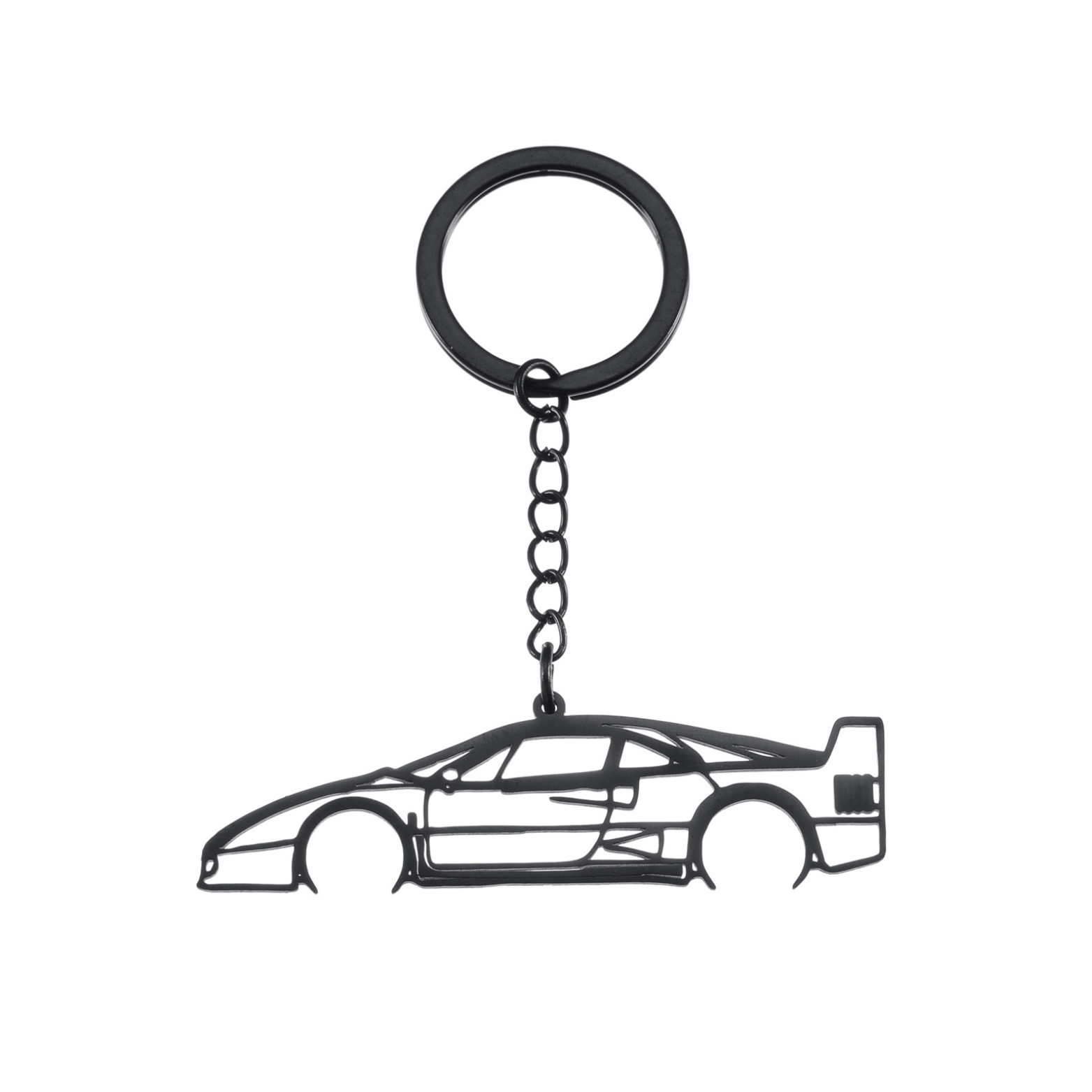 Ferrari F40 Keychain - car - artistry