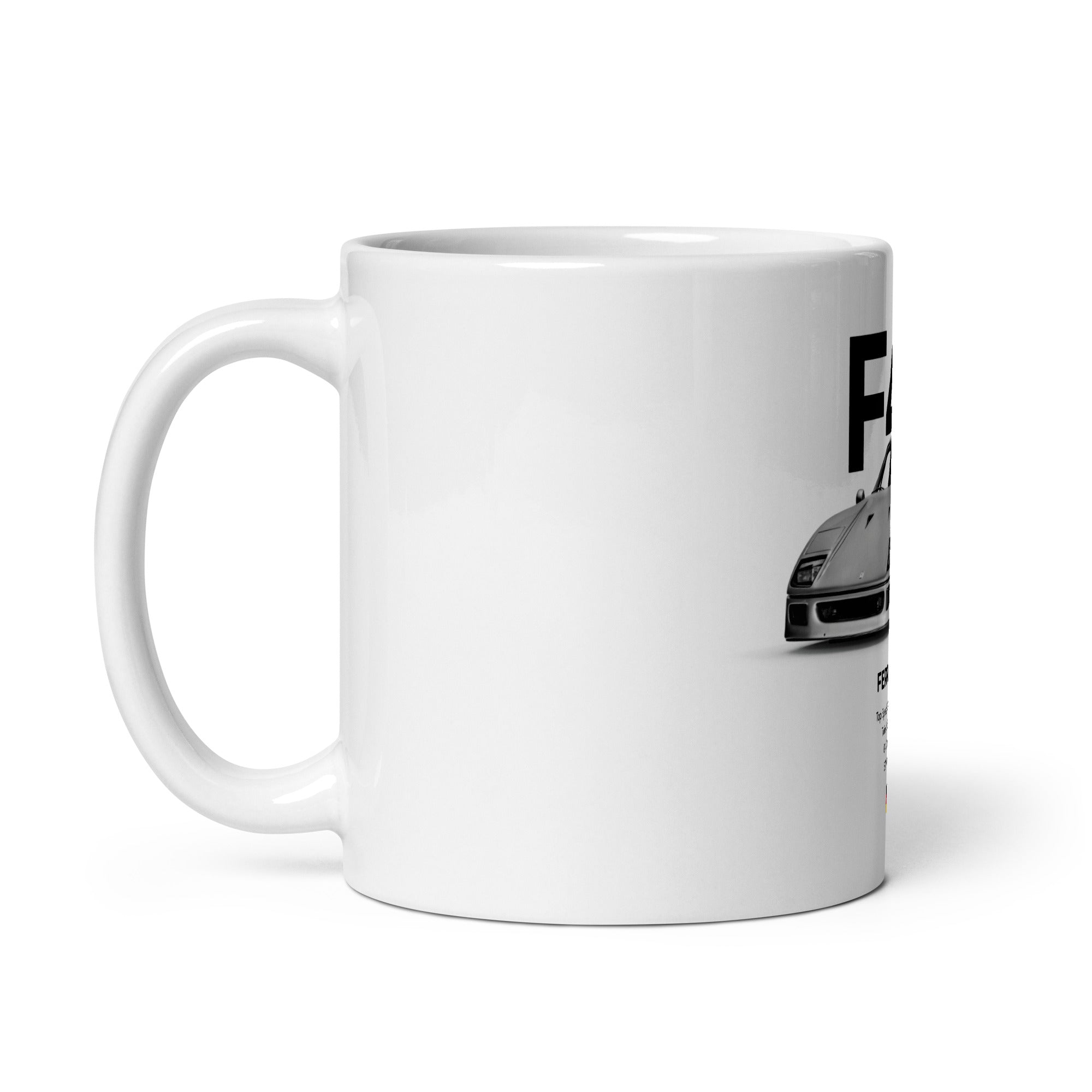Ferrari F40 Mug - car - artistry