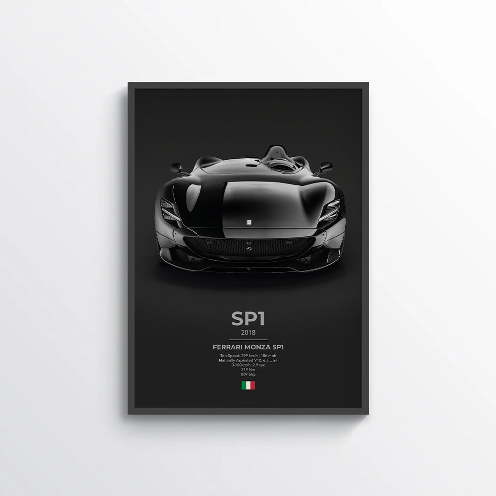 Ferrari Monza SP1 Poster - car - artistry
