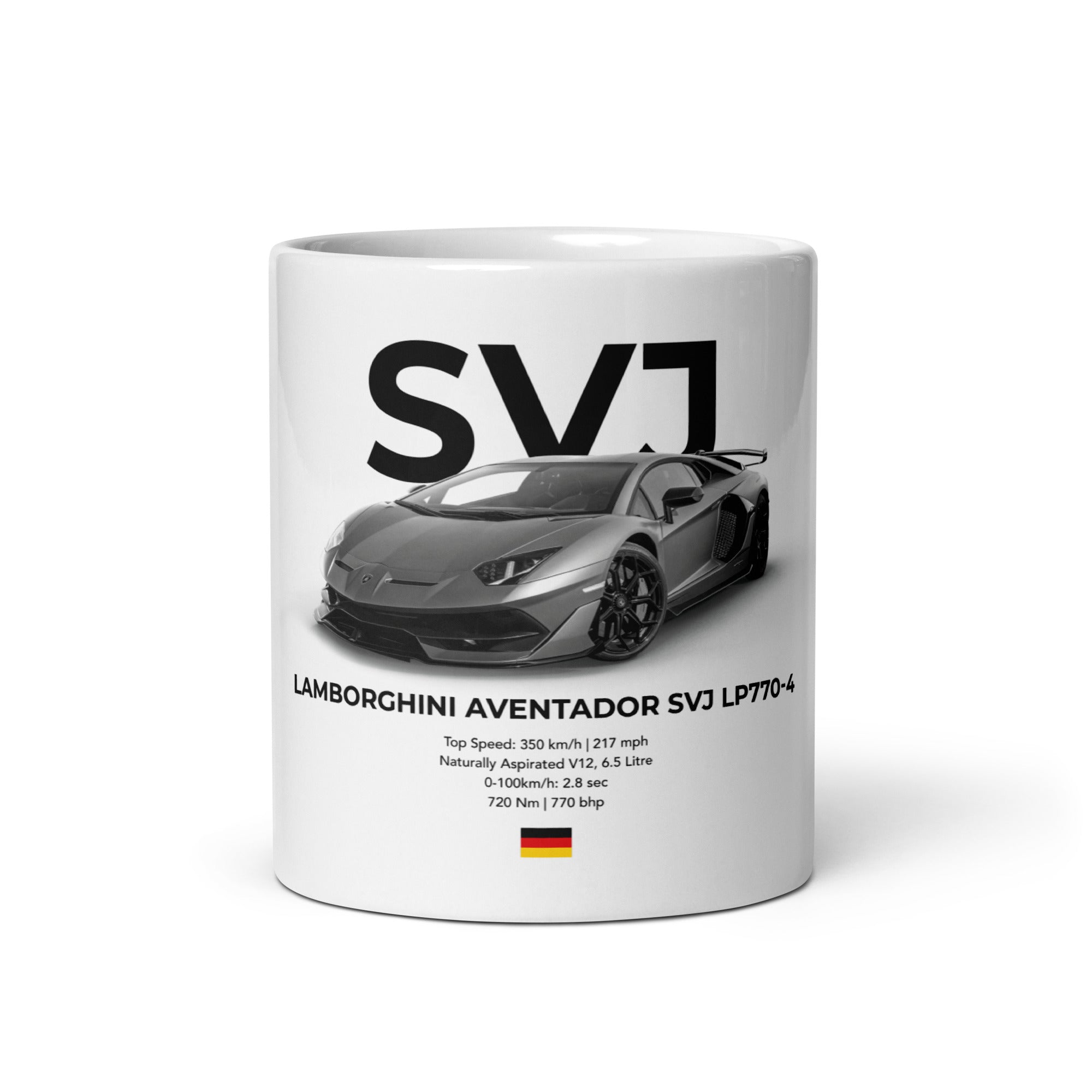 Lamborghini Aventador SVJ Mug - car - artistry