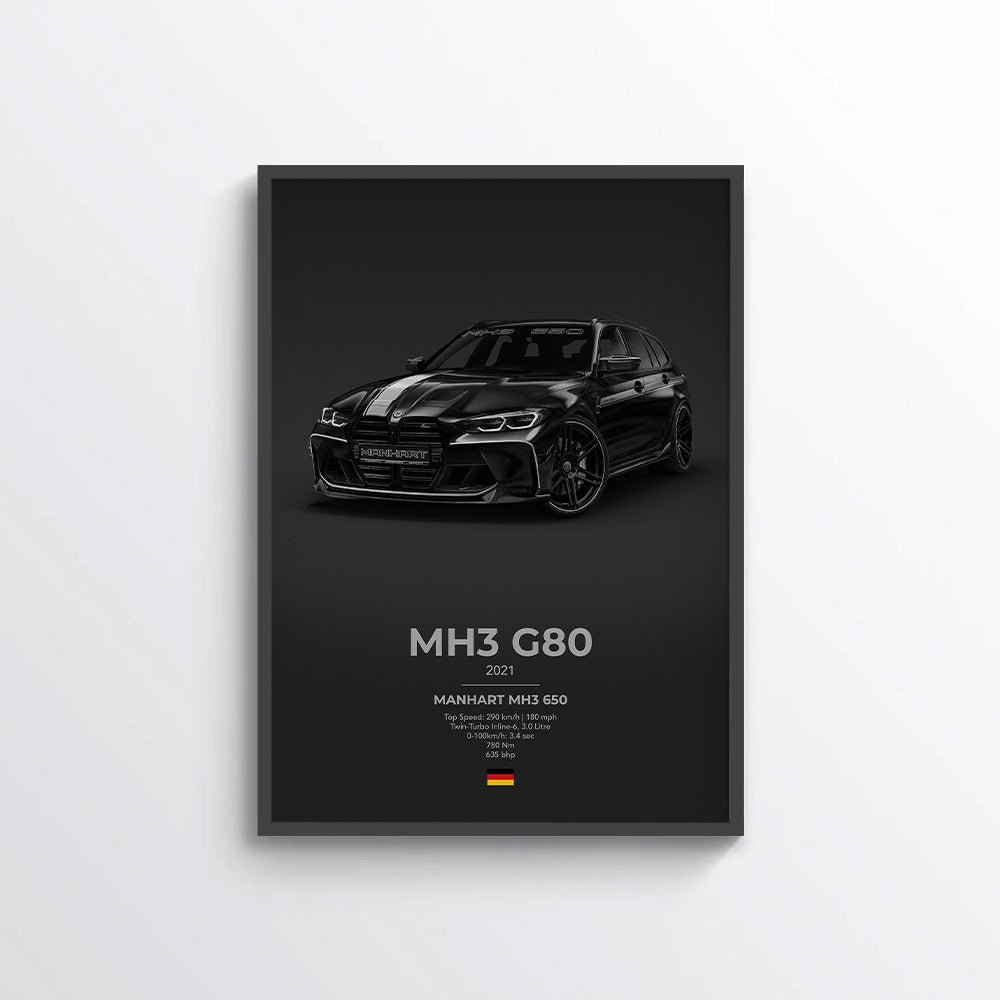 Manhart BMW MH3 650 Poster - car - artistry