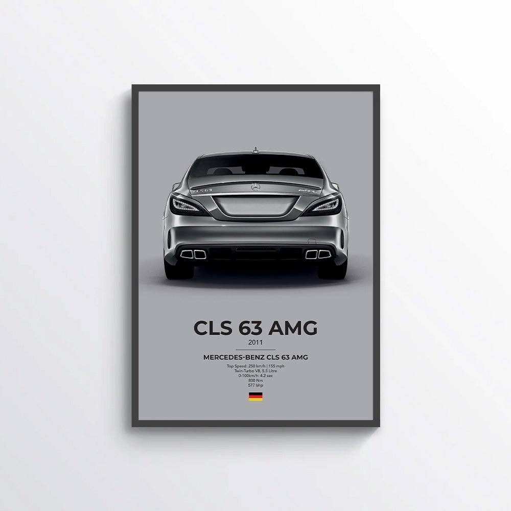 Mercedes AMG CLS 63 Poster - car - artistry