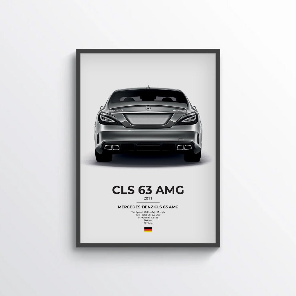 Mercedes AMG CLS 63 Poster - car - artistry