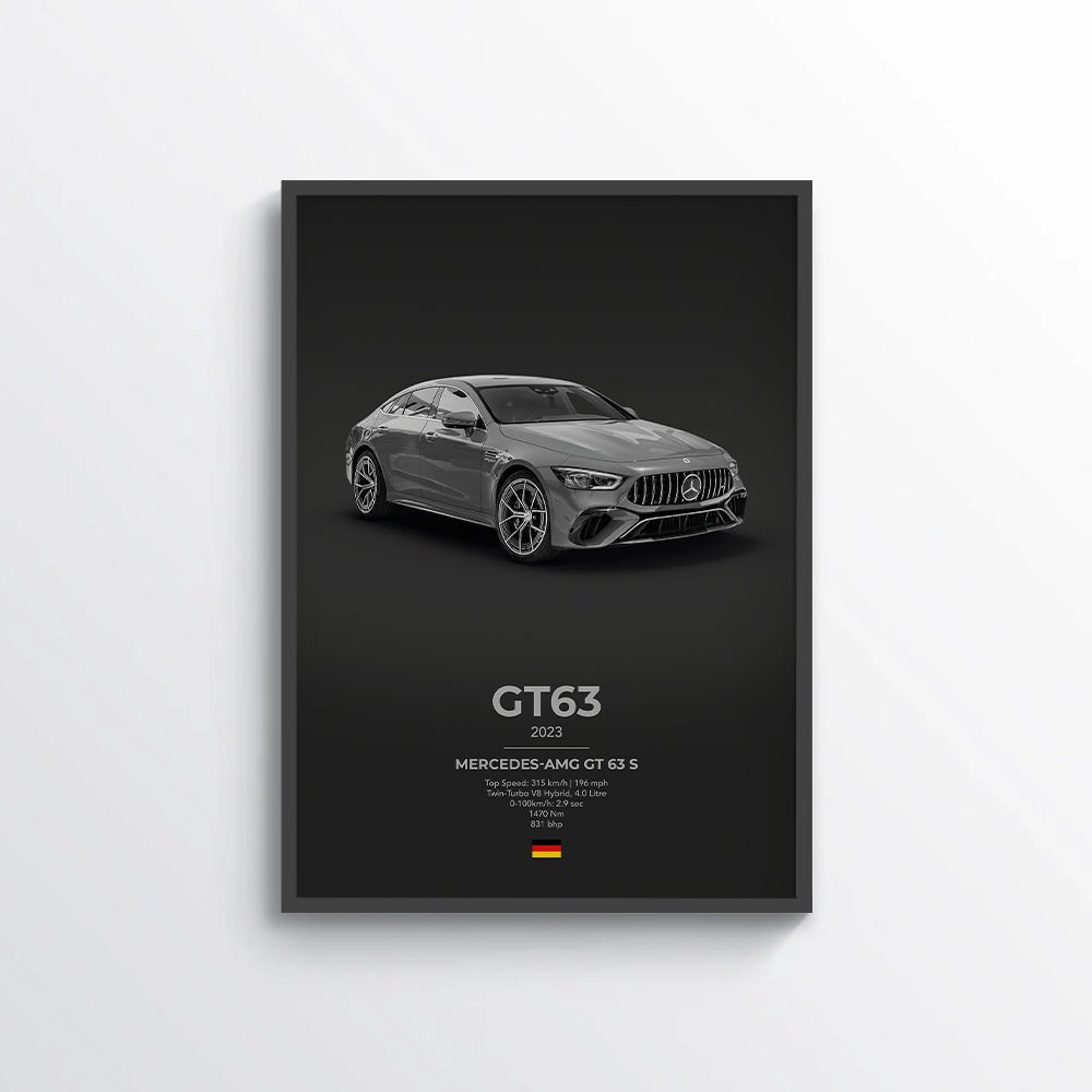 Mercedes AMG GT63 Poster - car - artistry