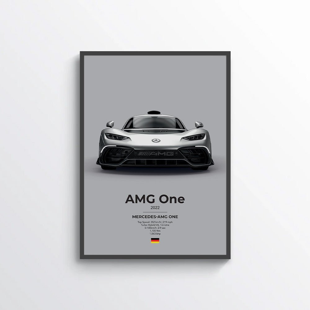 Mercedes AMG One Poster - car - artistry