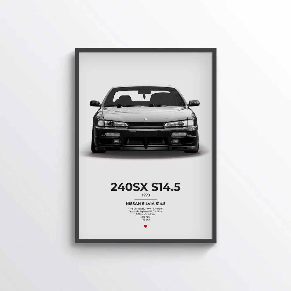 Nissan 240SX S14.5 Poster - car - artistry