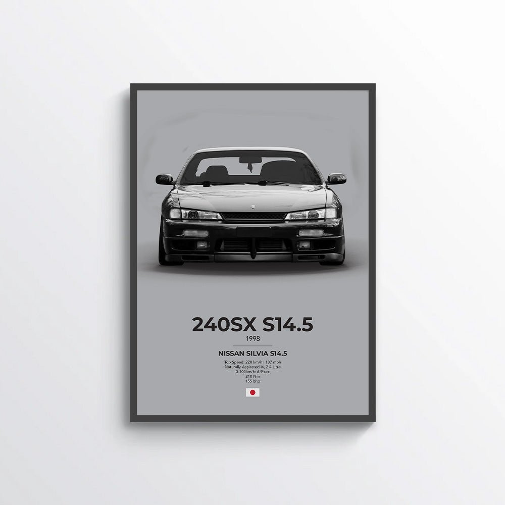 Nissan 240SX S14.5 Poster - car - artistry