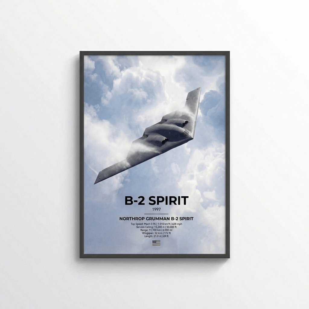 Northrop Grumman B - 2 Spirit Poster - car - artistry