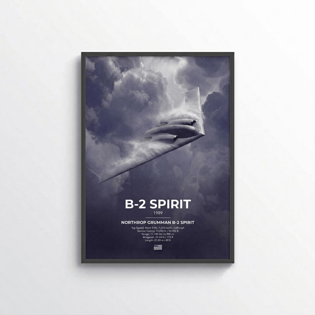 Northrop Grumman B - 2 Spirit Poster - car - artistry