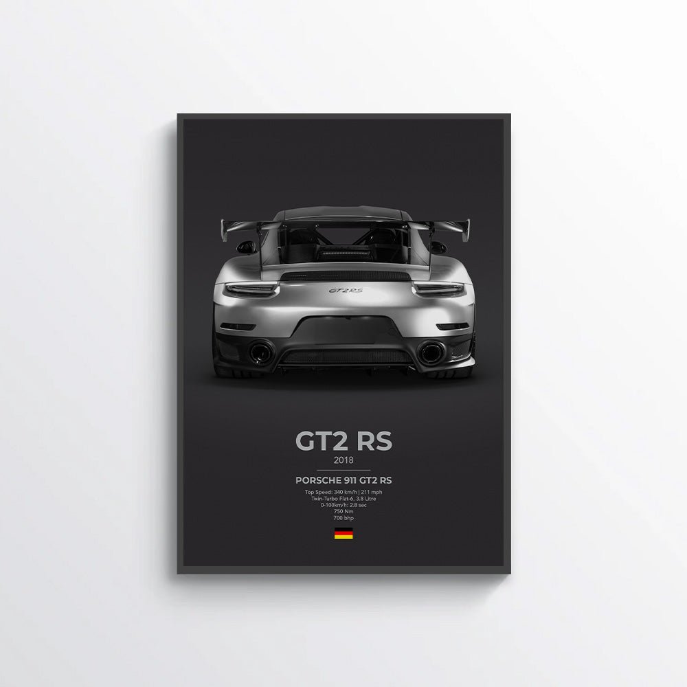 Porsche 911 GT2 RS (991.2) Poster - car - artistry