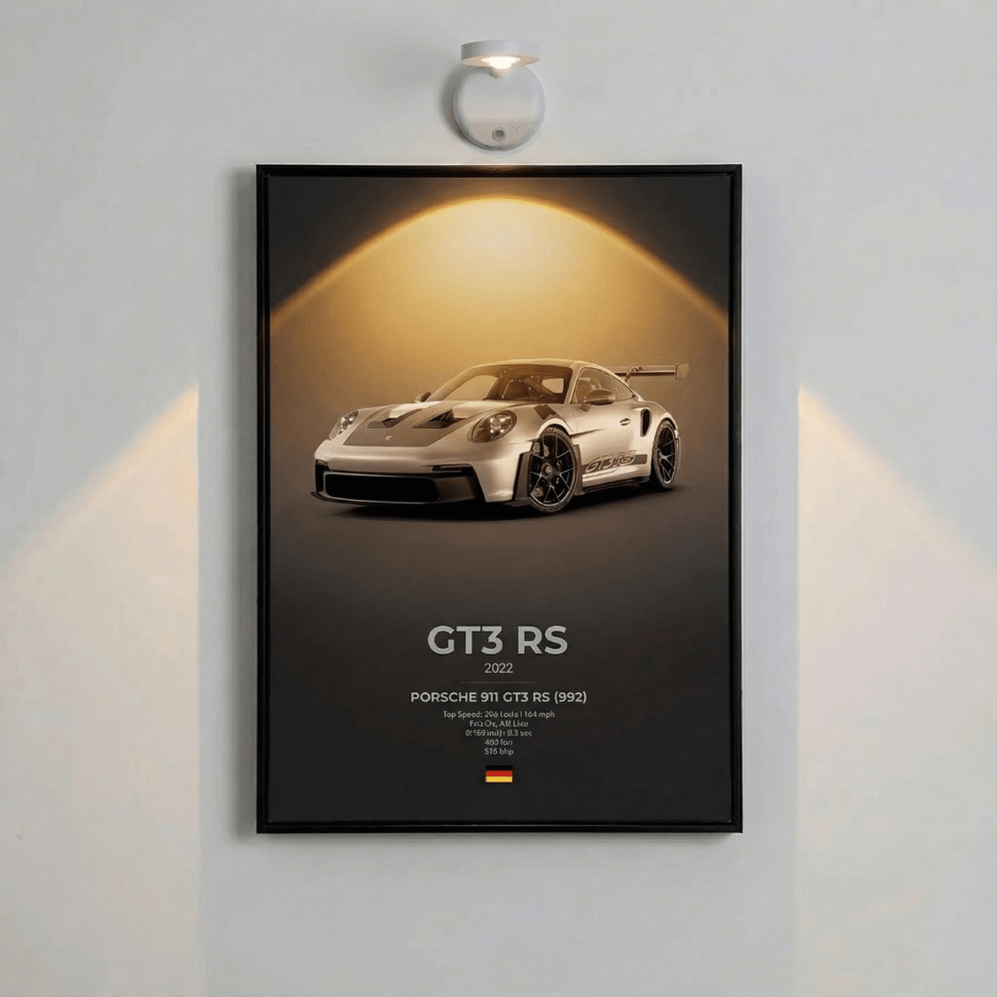 Porsche 911 GT3 RS (992) Poster - car - artistry