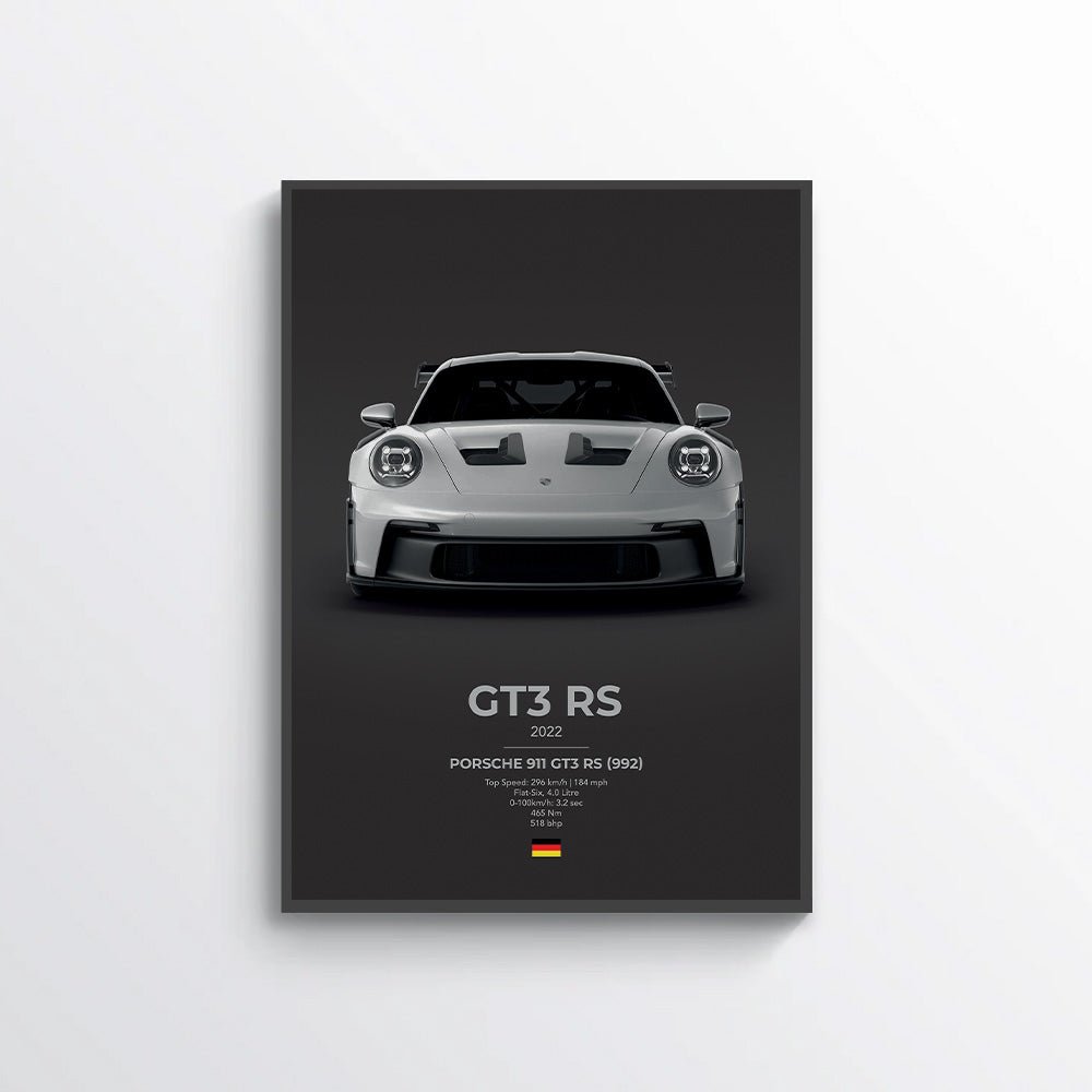 Porsche 911 GT3 RS (992) Poster - car - artistry
