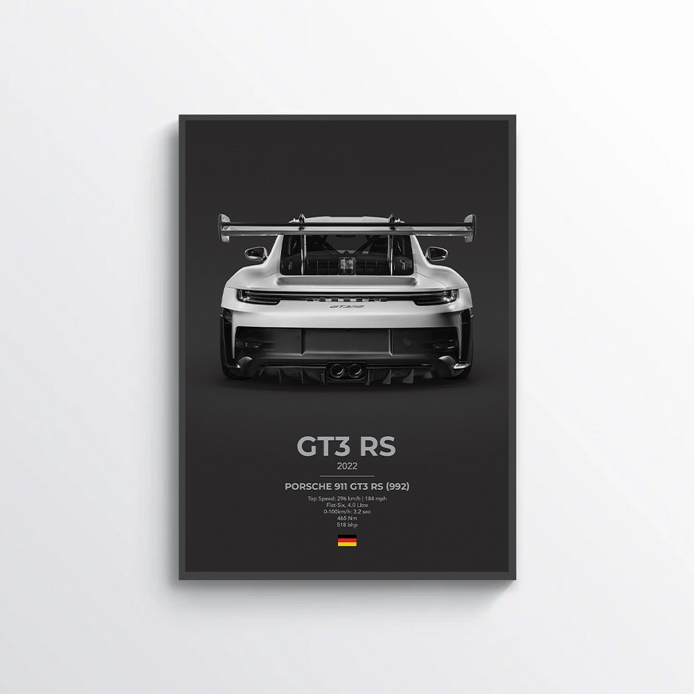 Porsche 911 GT3 RS (992) Poster - car - artistry