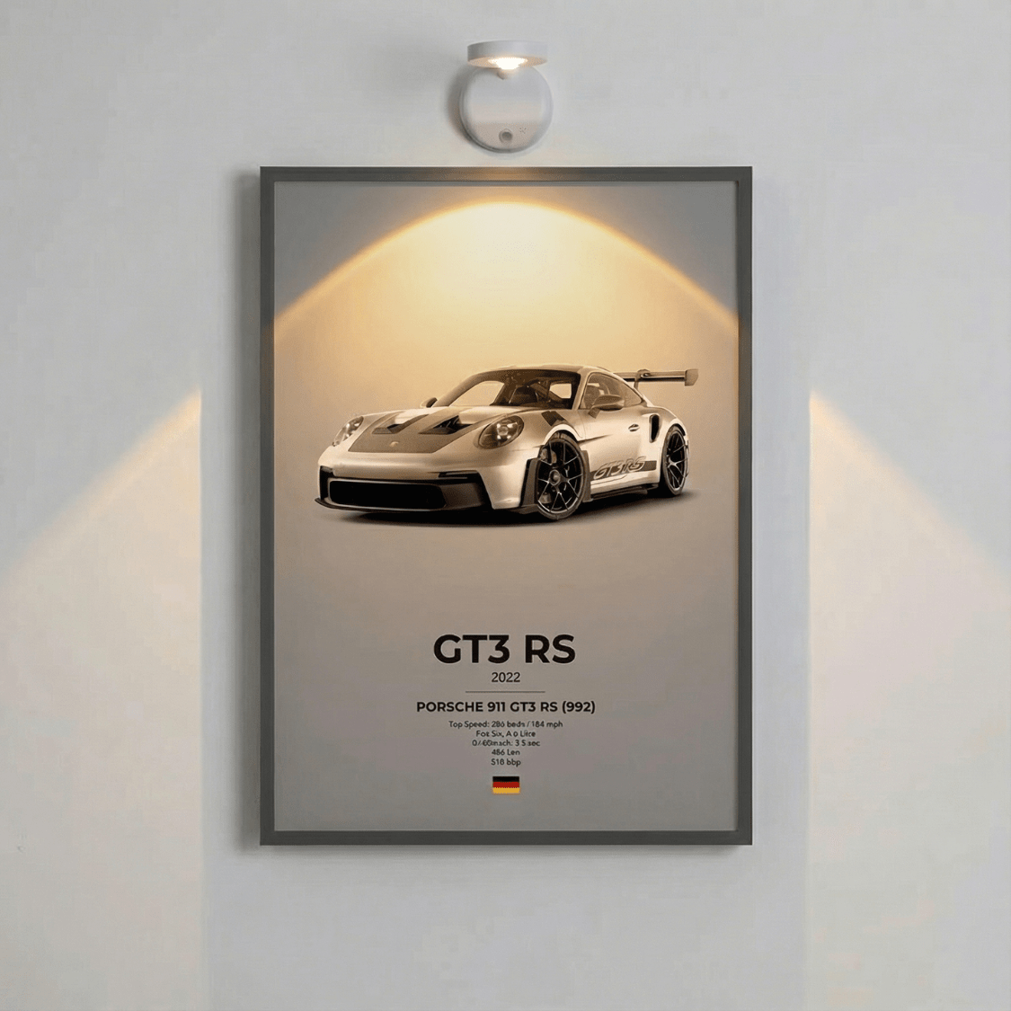 Porsche 911 GT3 RS (992) Poster - car - artistry