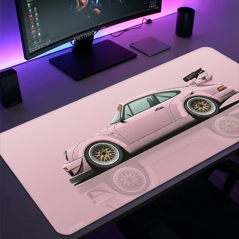 Rauh - Welt Begriff (RWB) Mousepads - car - artistry