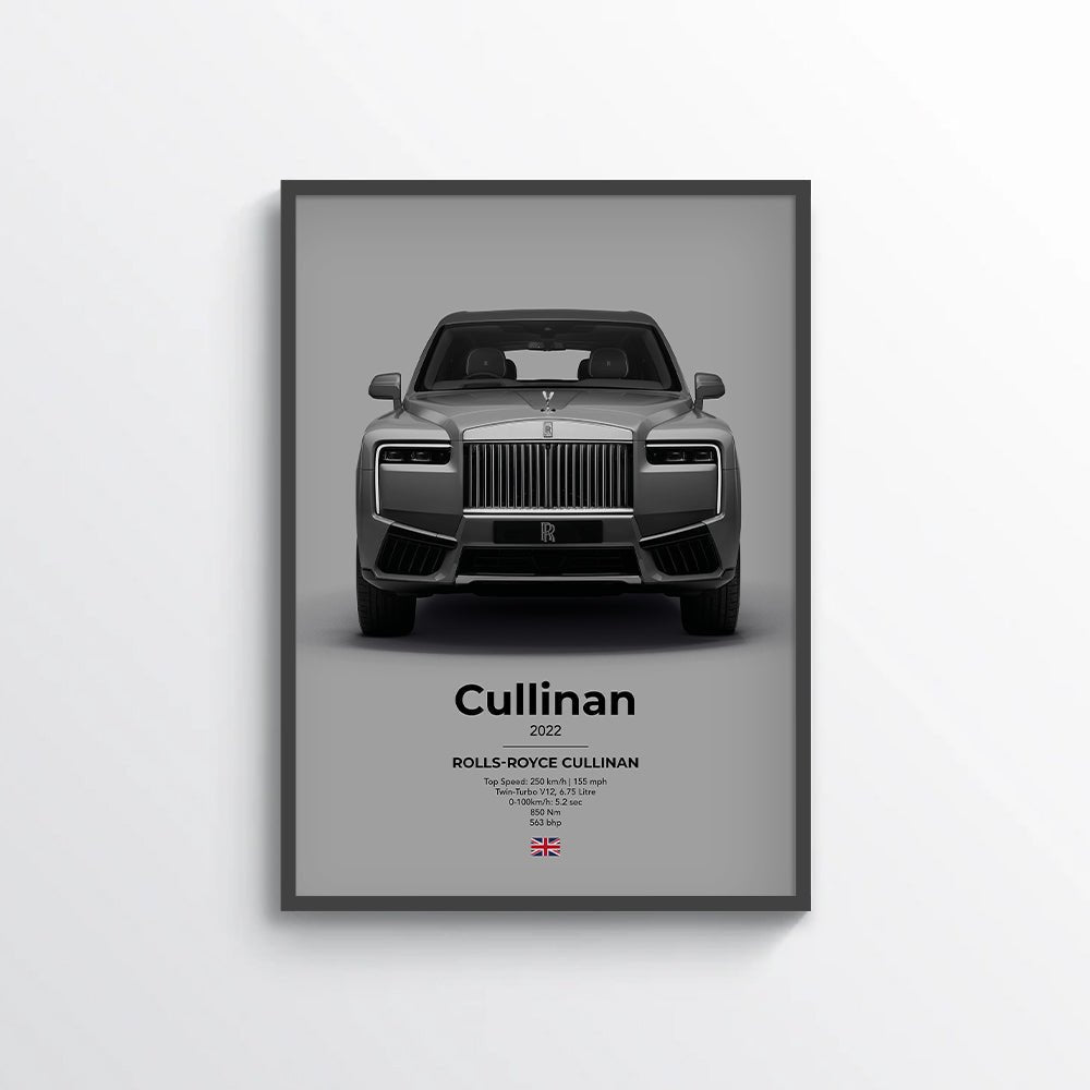 Rolls Royce Cullinan Poster - car - artistry