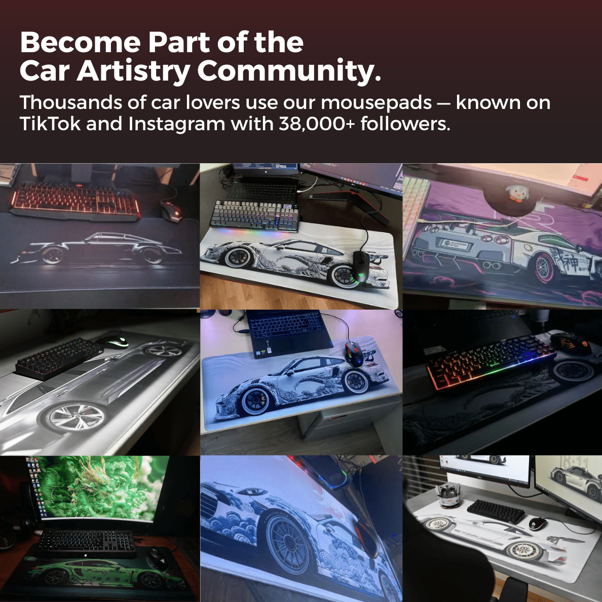 Toyota Supra Mk4 RGB Mousepad - car - artistry