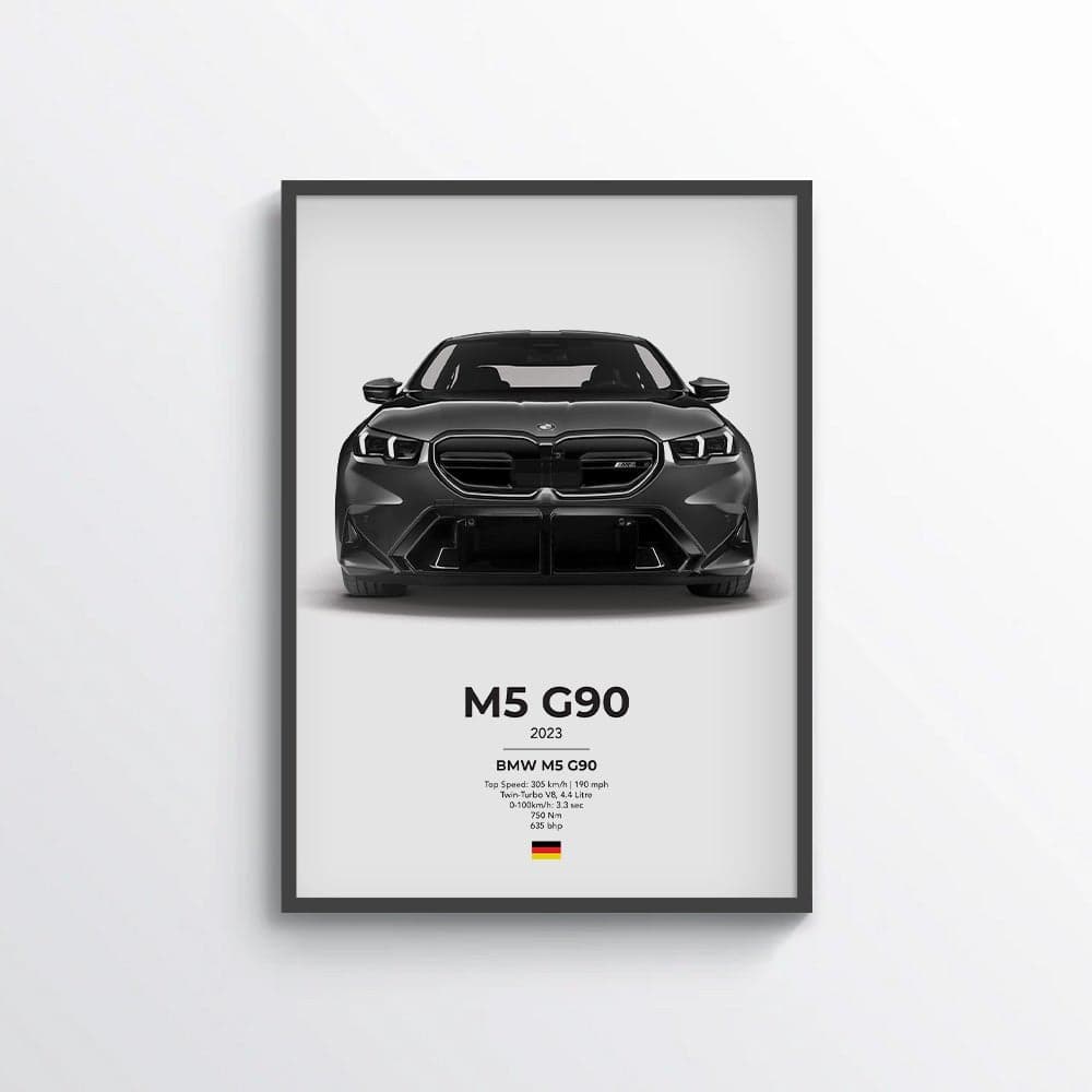 BMW M5 G90 Poster