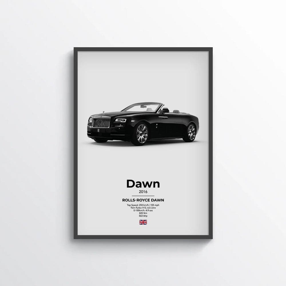 Rolls Royce Dawn Poster
