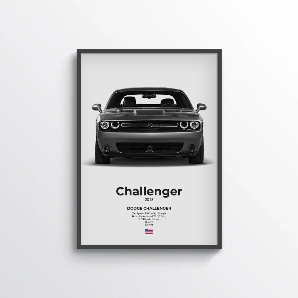 Dodge Challenger Poster