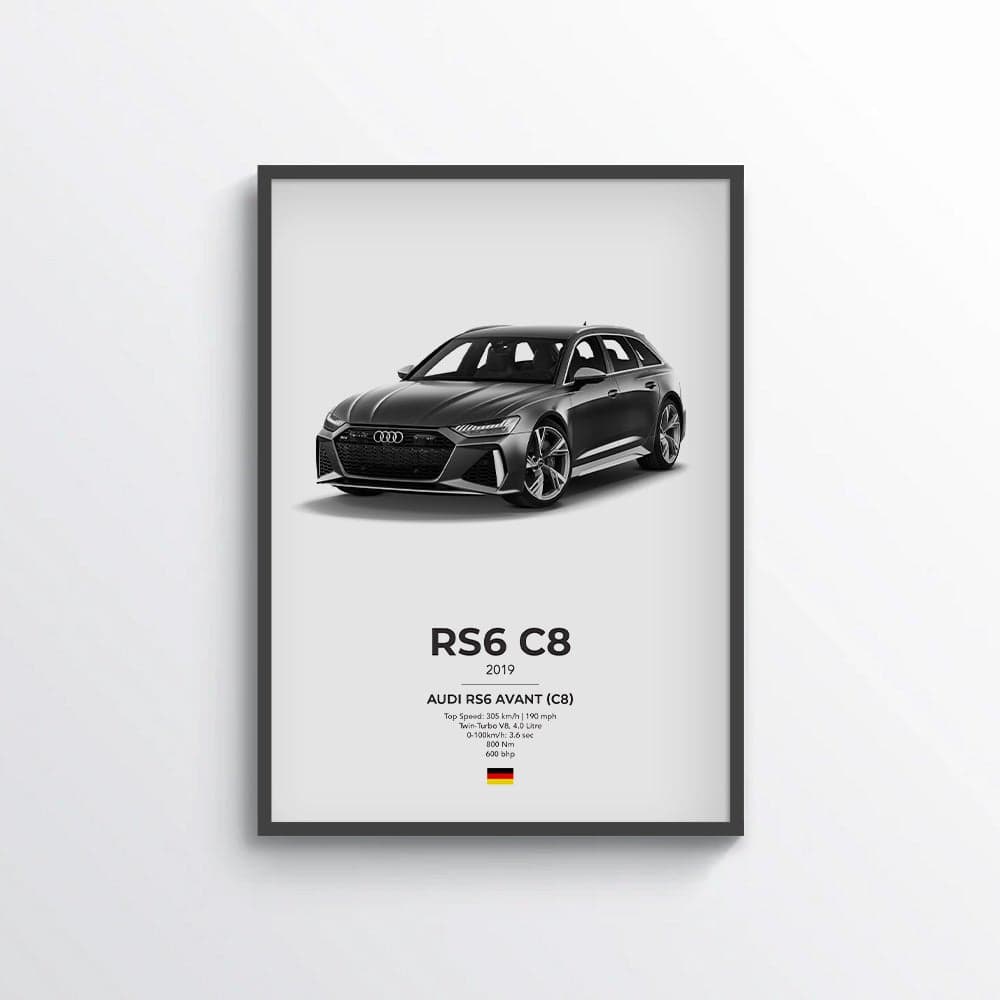 Audi RS6 Avant (C8) Poster