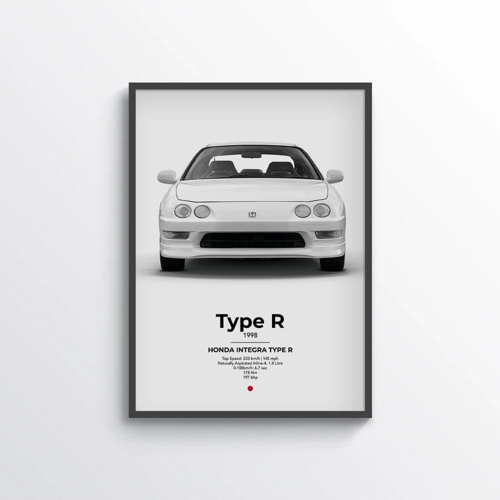 Honda Integra Type R Poster