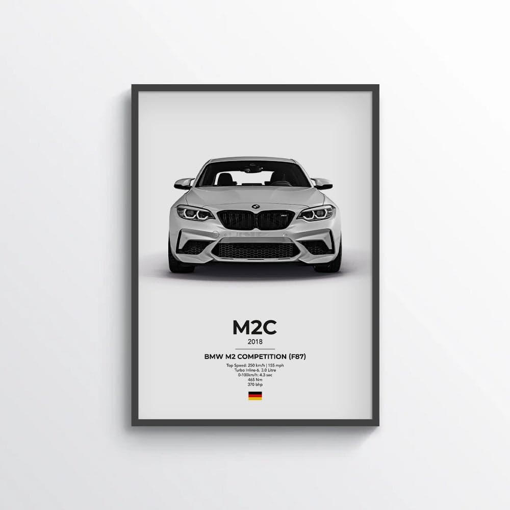 BMW M2 Competition (F87) Poster