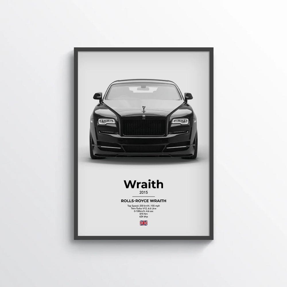 Rolls Royce Wraith Poster