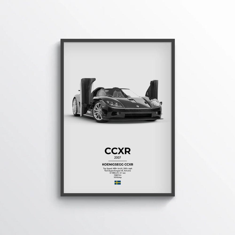 Koenigsegg CCXR Poster