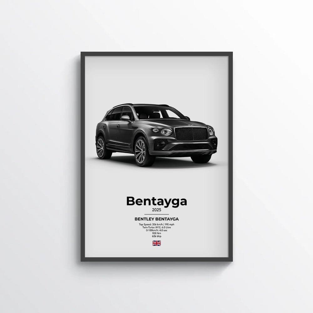 Bentley Bentayga Poster