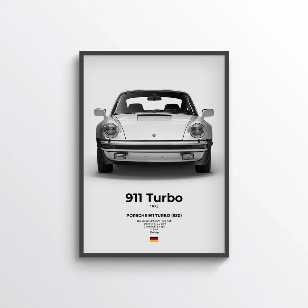 Porsche 911 Turbo (930) Poster