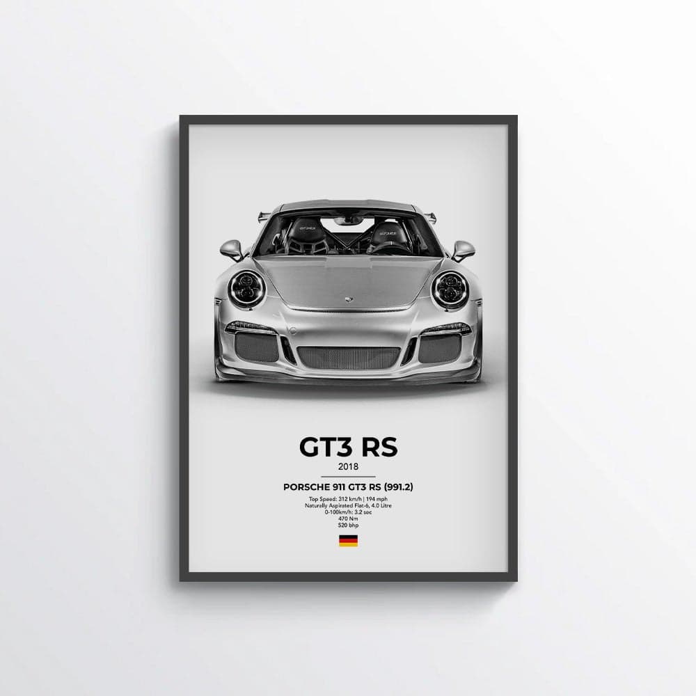 Porsche 911 GT3 RS (991.2) Poster