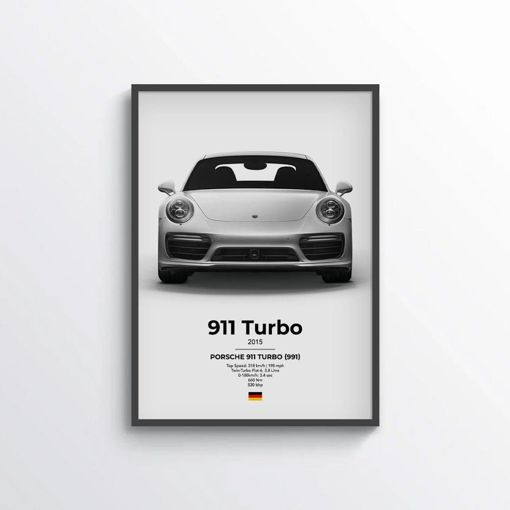 Porsche 911 Turbo (991) Poster