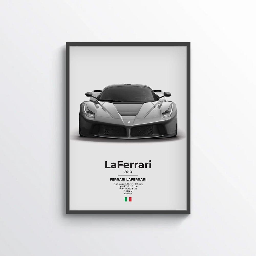 Ferrari LaFerrari Poster